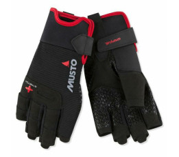 Musto Perf. Handschoenen L Korte vingers Zwart